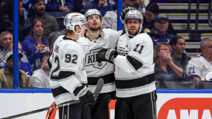 Adrian Kempe Anton Forsberg skillnaden när Los Angeles Kings bröt förlustsvit