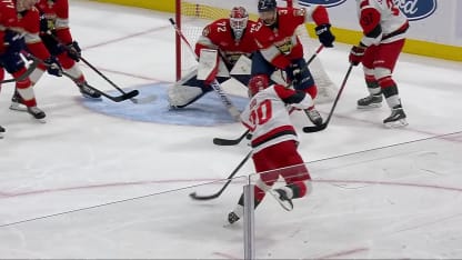 CAR@FLA: Aho scores PPG against Sergei Bobrovsky