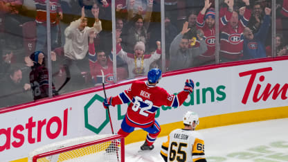 Beck notches 1st NHL goal