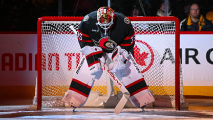 NHL names Ullmark second star of week