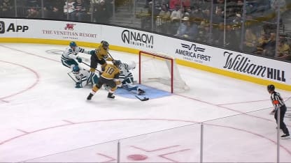 SJS@VGK: Sissons scores goal against Yaroslav Askarov