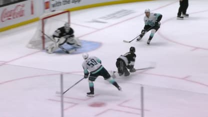 Meyers sneaks in a wrister