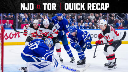 DEVILS AT MAPLE LEAFS 12/30/25 LIVE UPDATES