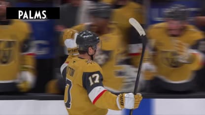 NSH@VGK: Hutton scores goal against Justus Annunen