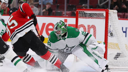 DAL@CHI: Mikheyev scores goal against Jake Oettinger