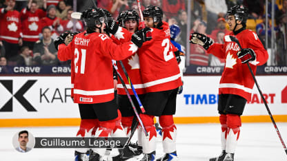Canada goal badge Lepage