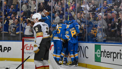 Vegas Golden Knights St. Louis Blues game recap January 2, 2026
