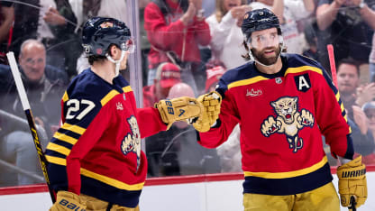 Ekblad blasts it home