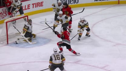 VGK@CHI: Schmid with a great save against Ryan Greene