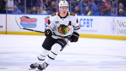 Chicago Blackhawks Connor Bedard injury status back at practice