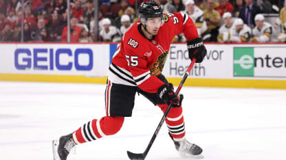 Artyom Levshunov making his push for Chicago Blackhawks