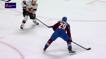 MacKinnon doubles the lead