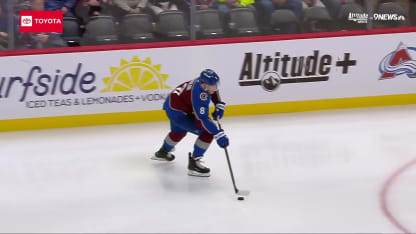 OTT@COL: Makar scores goal against Leevi Merilainen