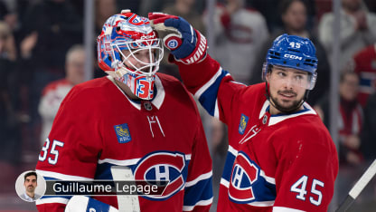 Canadiens Montembeault retrouve le plaisir du Centre Bell