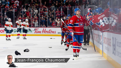 Analyse Canadiens Panthers Alexandre Texier chapeau