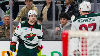 Kaprizov hittar Zuccarello som avgör