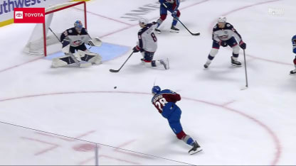 Solovyov's first NHL goal