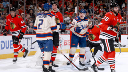 Hyman deflects opening goal home