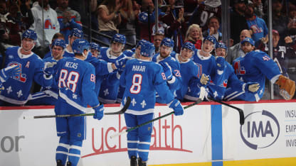 Makar rips it top shelf