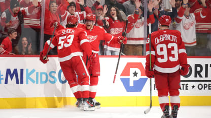 Carolina Hurricanes Detroit Red Wings game recap January 12 2026