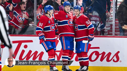 Kapanen Slafkovsky Demidov badge Chaumont