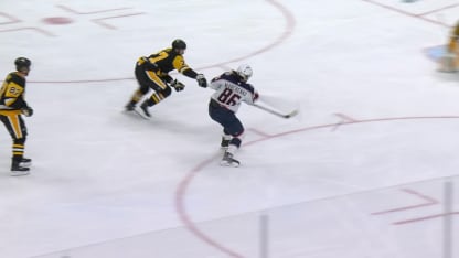 CBJ@PIT: Marchenko scores goal against Arturs Silovs