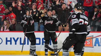 Timo Meier with a Powerplay Goal vs. Carolina Hurricanes