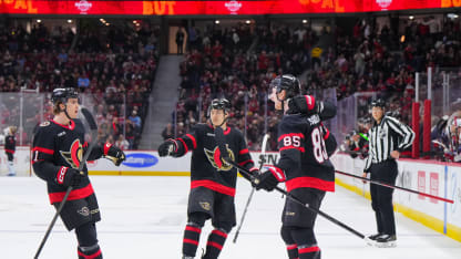 MTL@OTT: Sanderson scores goal against Samuel Montembeault