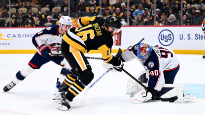 Columbus Blue Jackets Pittsburgh Penguins game recap January 17 2026