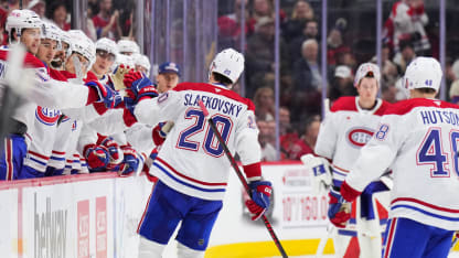 Slafkovsky strikes again