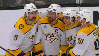 NSH@VGK: Evangelista scores goal against Akira Schmid