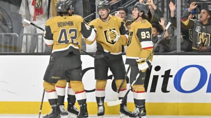 NSH@VGK: Dorofeyev scores goal against Justus Annunen