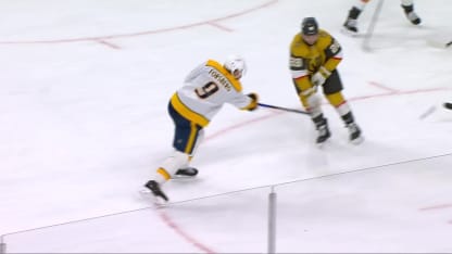 NSH@VGK: Forsberg scores PPG against Akira Schmid