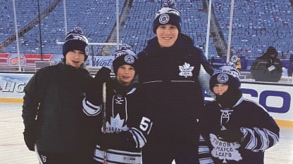 Hugheses at Winter Classic