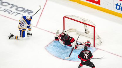 Bussi keeps the puck out