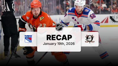NYR at ANA | Recap