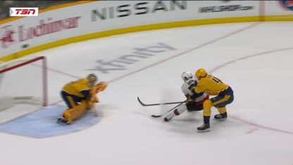 OTT@NSH: Greig scores goal against Juuse Saros