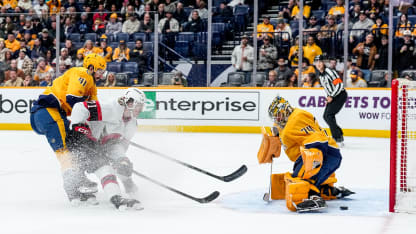 OTT@NSH: Greig scores goal against Juuse Saros
