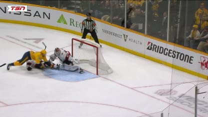 OTT@NSH: Reimer with a great save against Cole Smith