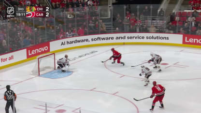 CHI@CAR: Knight with a great save against Seth Jarvis