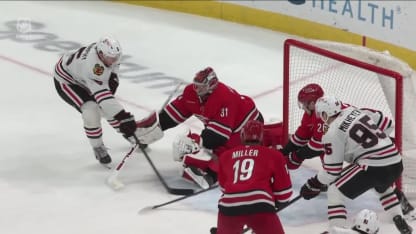 CHI@CAR: Murphy scores goal against Frederik Andersen
