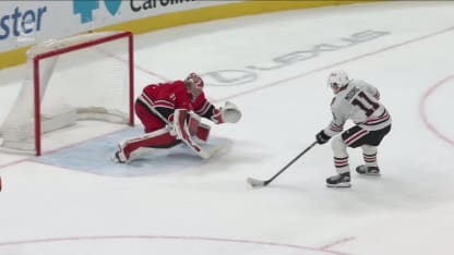 CHI@CAR: Andersen with a great save against Oliver Moore