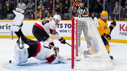 OTT@NSH: Marchessault scores goal against James Reimer