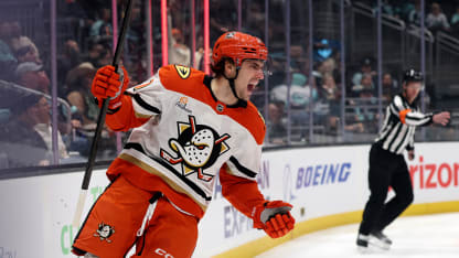 Gauthier breaks the ice