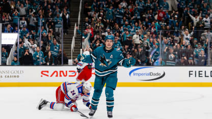 Celebrini one-times his second