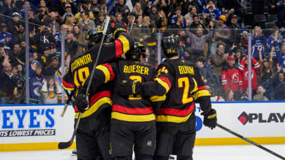 Boeser sends it in the backdoor