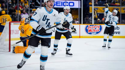 UTA@NSH: Hayton scores PPG against Juuse Saros