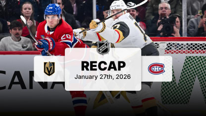 VGK at MTL | Recap