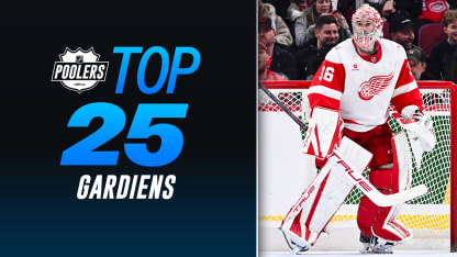 Poolers : Le top-25 des gardiens