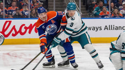 San Jose Sharks v Edmonton Oilers